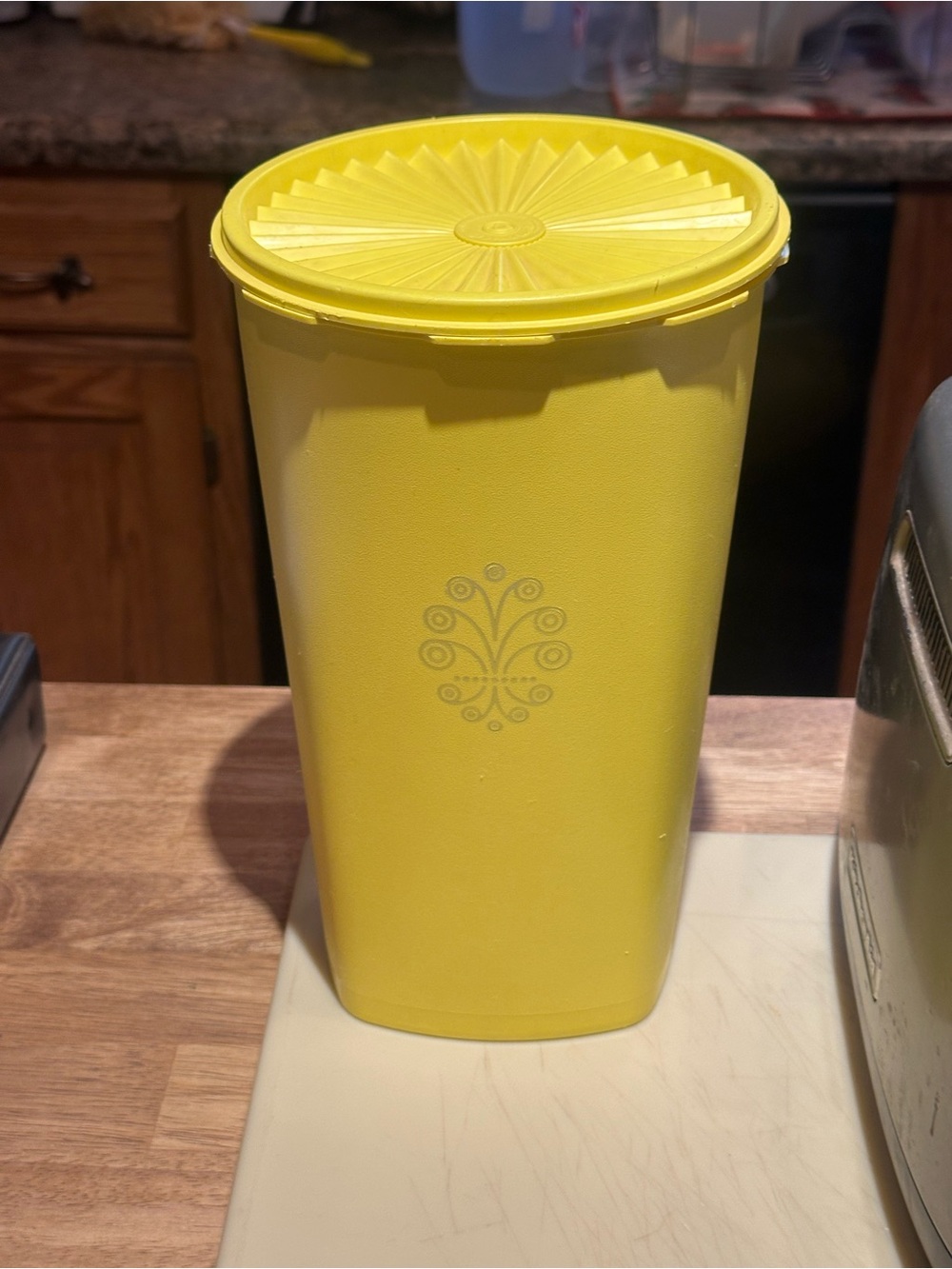 Vintage Tall Vintage Tupperware SERVALIER container only.